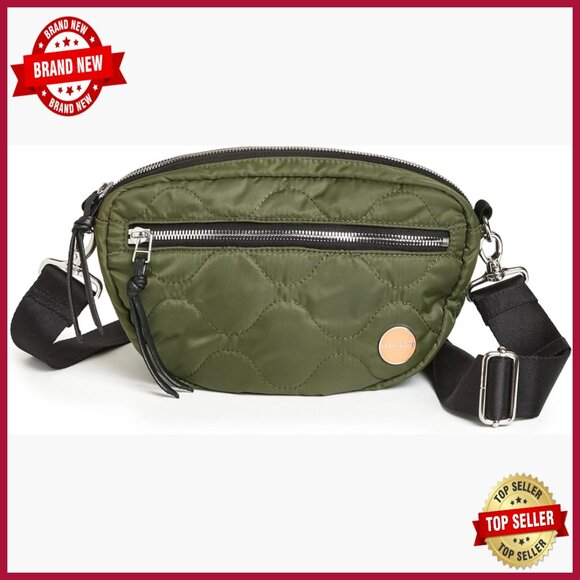 Handbags - Small Quilted Crossbody Bag with Adjustable Strap, Travel Essential